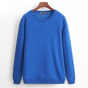 Man Sweatshirt Block Printing Pullover Fleece Outdoor Unisex Promotional