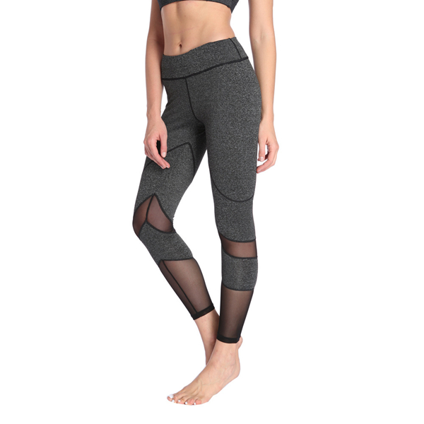 Factory made hot-sale Yoga Pants Recycled - Women Yoga Wear Leggings Mesh Splicing Soft 240g – Westfox