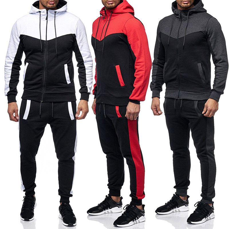 Professional Design Personalized Tracksuit -
 Cotton Sweat Suit Men Tracksuit New Design Gym Sports Training – Westfox