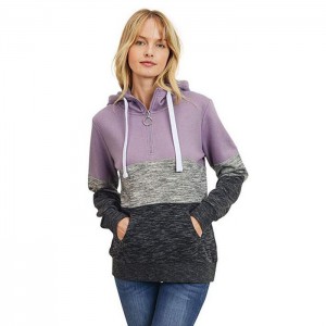 Factory source Mens Windbreaker Pullover -
 Women’s Ultra Soft Fleece 1/4 Zip-Up Pullover Hoodie Sweatshirt – Westfox
