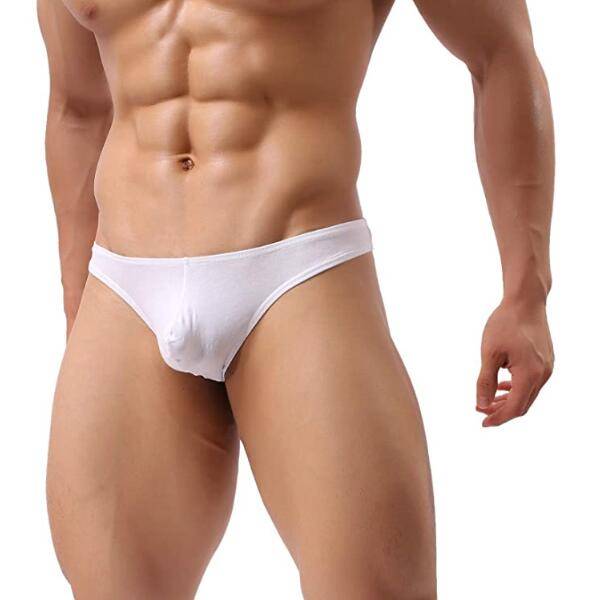 Hot sale Reflective Cargo Shorts -
 Soft stretch T back G string underwear low rise solid mens thong underwear – Westfox