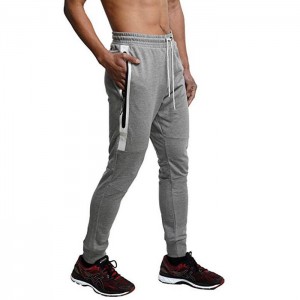 Mens Jogger Pants Casual Cotton for Gym Running