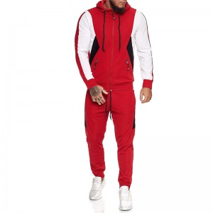 Mens Sweat Suit Sports Fitness Brand Hip Hop Custom
