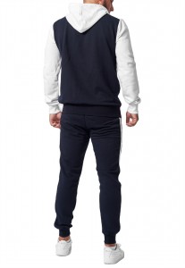 Sweatshirt Sweatpants Set Oversized Fleece Winter OEM Logo Wholesale Customize