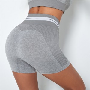 Women Sports Yoga Shorts Buttery Soft Nylon Fabric Butt Lift High Waist Casual Plus Size OEM