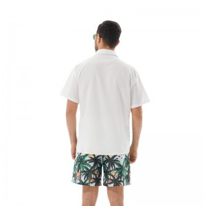 Beach Sets For Men Summer Tracksuit Printed Short Sleeve Hawaiian Oversized Wholesale