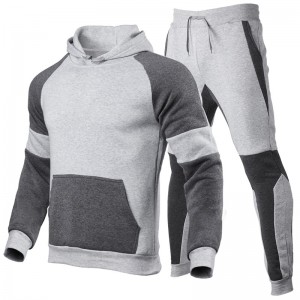 Men Training Suit Fleece Gym Sports Wholesale Oversize