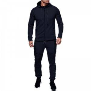 Sports Track Suit for Men Fitness Jogging Autumn Spring Hot Selling OEM Plus Size