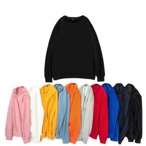 Customized Logo Sweatshirts Fleece Wool Long Sleeve Sports Spring and Fall