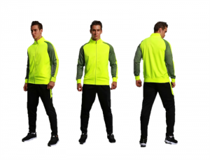 Men Sports Sets Football Training Gym Soccer Jogging Fitness Two Pieces Custom Factory