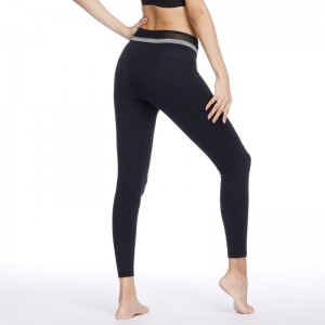 Running Yoga Leggings Exercise Gym Tights Push Up Mesh High Waist Seamless Stretch Workout