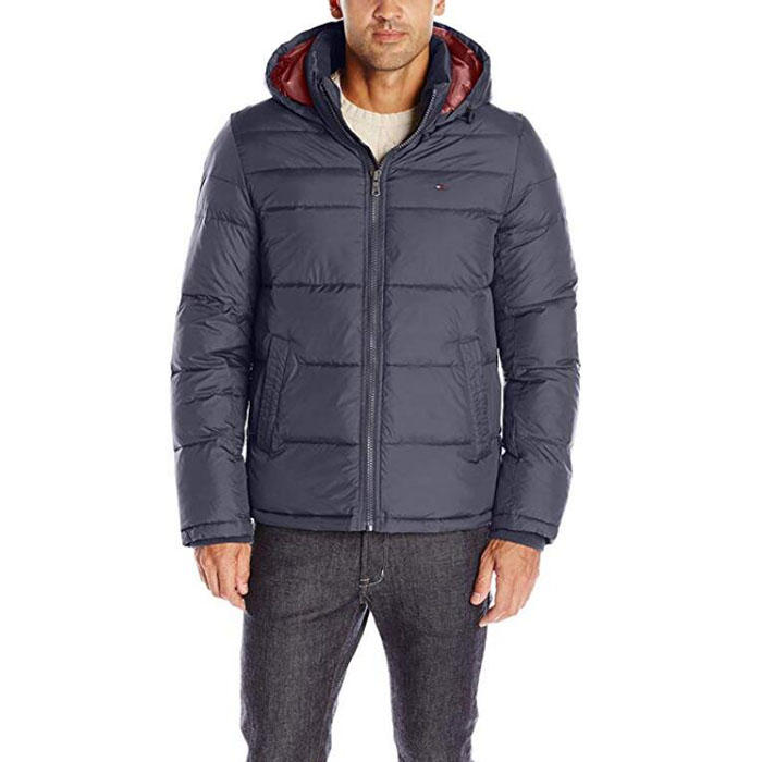 Men’s Classic Hooded Puffer Jacket Featured Image