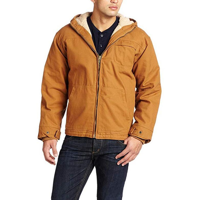 PriceList for Quilted Jacket -
 Men’s Sanded Duck Sherpa Lined Hooded Jacket – Westfox
