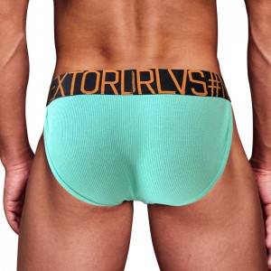Men’s Briefs Soft Cotton Spandex Solid Big Convex Knitted Low Rise Comfortable New Arrival