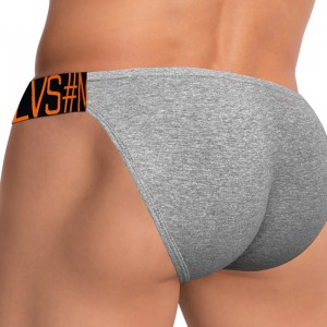Men Briefs Underwear Cotton Sexy U Convex Low Rise Sports Plus Size Personality Custom Logo