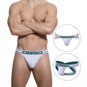 Sexy Jockstrap Men Gay Cotton Guy Thong G String Underwear Hollow Out Hot Sale Factory Direct