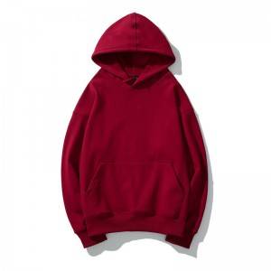 Blank Hoodies Men Unisex Pullover Fox Wool Thick Outdoor Plus Size