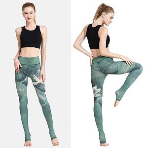 Yoga Fitness Pants Leggings for Women Hot Sale Polyester and Spandex Seamless