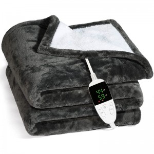 Heating Blanket Winter Electric Flannel Wearable Washable Soft Fleece King Size Customize