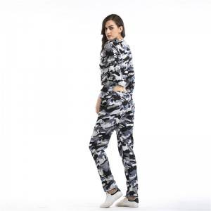 Coral Fleece Tracksuits for Women Custom Crop Top Pants Active Private Label