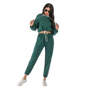 OEM Factory for Leggings Scrunch -
 Hoodies and Pants Sport Suits Tracksuit Stripe Practice Running Gym Training – Westfox