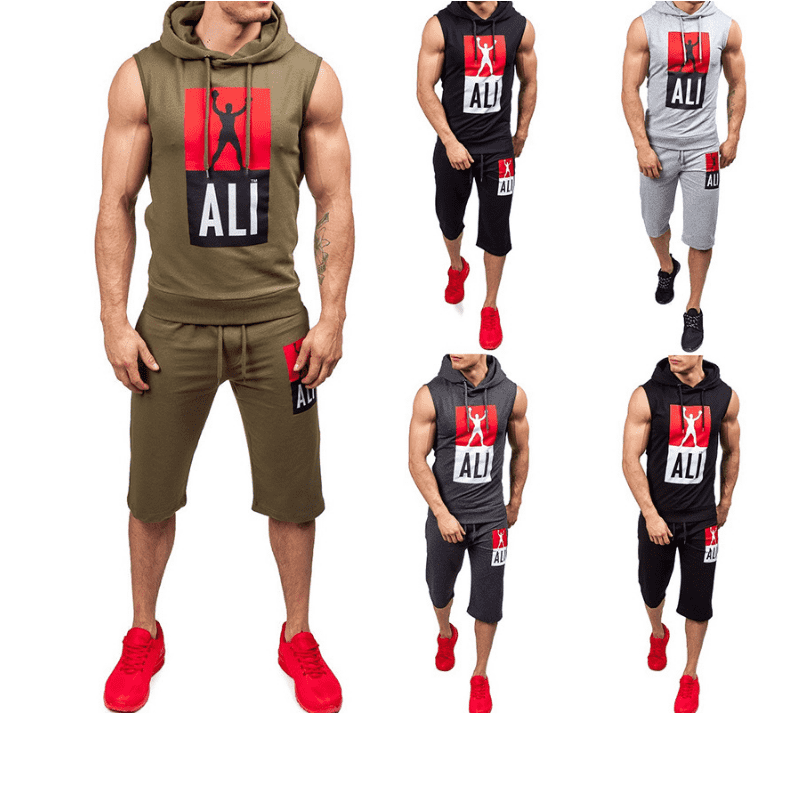 Wholesale Sportswear For Men -
 Men Jogging Suit Summer Hoodies Shorts Sports Running Cheap Price Factory – Westfox