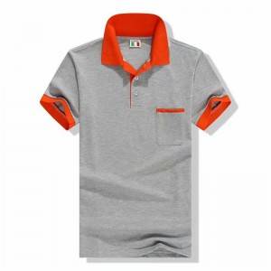 Cotton Polo Shirt Unisex Plus Size Short Sleeve Summer Uniform Wholesale