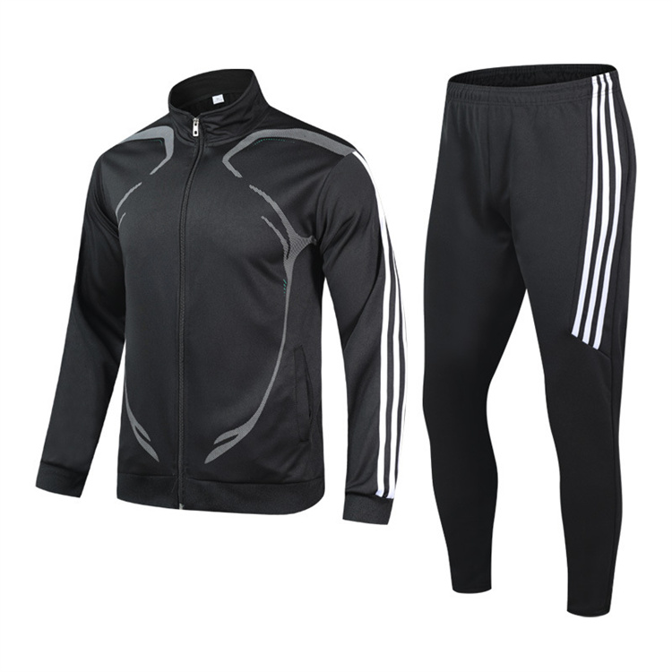 Wholesale Price Sports Bra Plus Size Pocket -
 Unisex Tracksuit Branded Mens Football Soccer Full Zipper Joggers Custom – Westfox