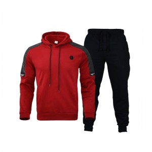 Men Jogger Sets Two Piece Track Suits Sports Jogging Training Running Embroidery Sweasuit Supplier