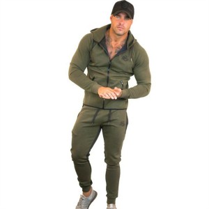 Track Suit For Men Jogging Hoodies Joggers Training Zip Up Sports Gym Sportswear Factory