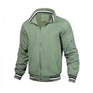 Mens Jacket Zip Up Plus Size Windbreaker Outdoor Sports Workwear Quick Dry Manufacturer