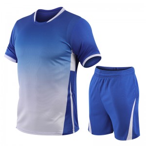 Men Sports Suit Short Sleeve Tshirt Shorts Outfit Workout Summer Running Jersey Shorts Hot Selling