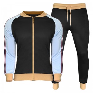 Men Sports Suits Polyester Football Vintage Jacket Joggers New Design Hot Selling Directly Factory