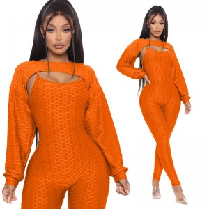 Women Tracksuits Jumpsuit Rompers Sports Casual Long Sleeve Spring Autumn New Design