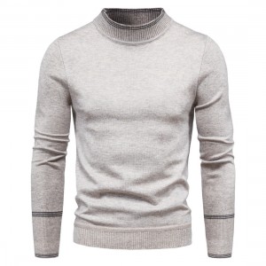 Mens Sweaters Knitted Winter Undershirt Turtle Neck Plus Size Wool Outdoor Pullover Manufacturer