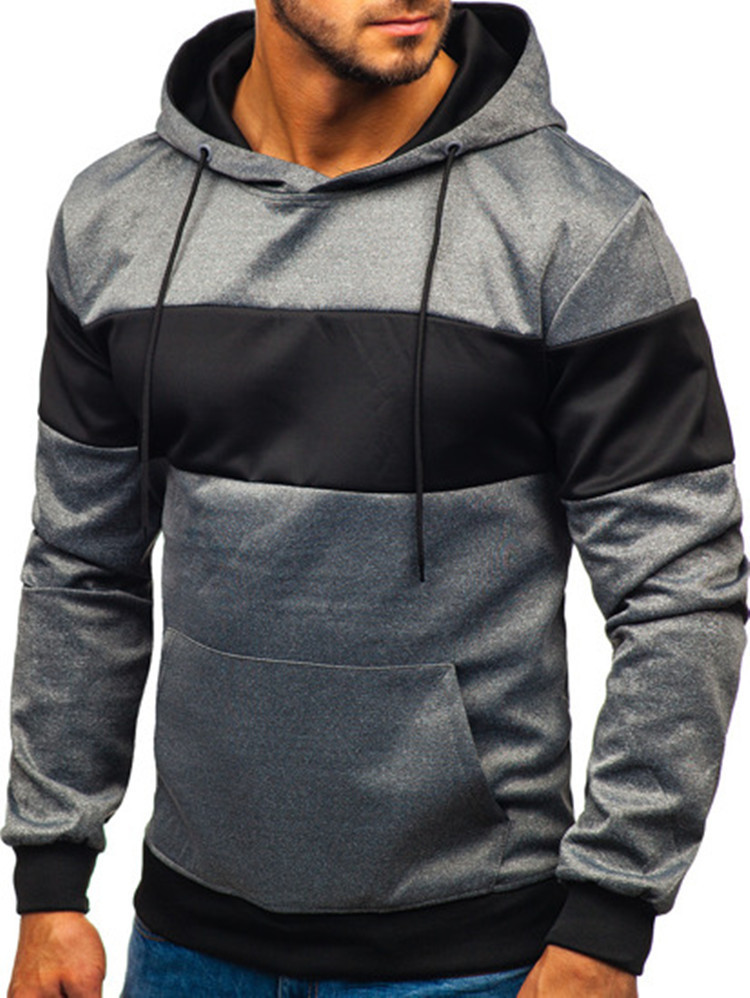 China wholesale Custom Hoodie -
 Men Hoodies Pullover Oversized Drawstring Outfit Running OEM Logo Factory – Westfox
