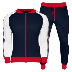 Men Sports Suits Polyester Football Vintage Jacket Joggers New Design Hot Selling Directly Factory