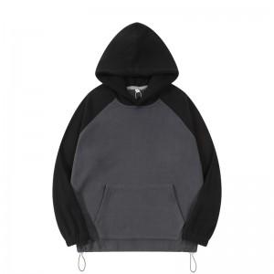 Hoodies Men Fleece Thick Plus Size Loose Oversize Pullover Streetwear Unisex High Quality