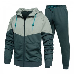 Men Tracksuit Sportswear Sweatsuit Active Jogging Suit Warm Football Fashion