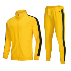Men Jogging Tracksuit Football Uniform Soccer Long Sleeve Sports Running Customized