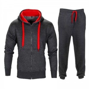 Men Tracksuit Sweatshirt Sweatpants Fleece Customized Wholesale Unisex Sportswear Factory