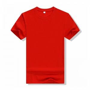 Uniform T shirts Men Women Unisex Customized Promotional Cheap Round Neck Plus Size