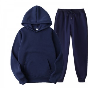 Sweatsuit Tracksuit For Men Fleece Hoodie Joggers Sports Casual Pullover Unisex Drop Shipping Supplier