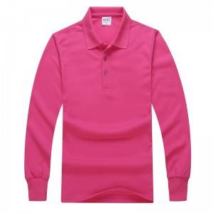 Unisex Polo Shirt with Screen Printing Customized Advertise Uniform Cotton Polyester