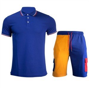 OEM Customized Fitness Tracksuit - Polo Shirt Sets Golf Tracksuit Work Sports Casual Loose Running Stylish Custom Logo – Westfox
