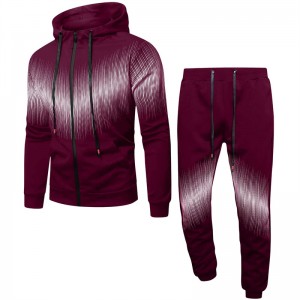 Mens Tracksuits Long Sleeve Hoodies Joggers Hip Hop 2 Pieces Custom Label Oversized Supplier