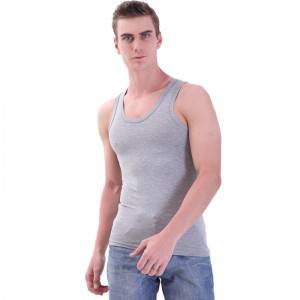 Sleeveless Tank Tops Man Oversize Blank Fashion Solid Customized Wholesale
