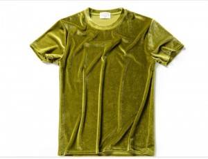 Velvet T Shirt Short Sleeve Summer Soft Loose Oversize Cheap Price Low MOQ