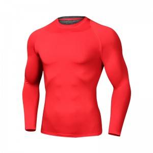 Fitness Shirt Men Sport Blank Running Dry Fit Spandex Athletic Wholesale
