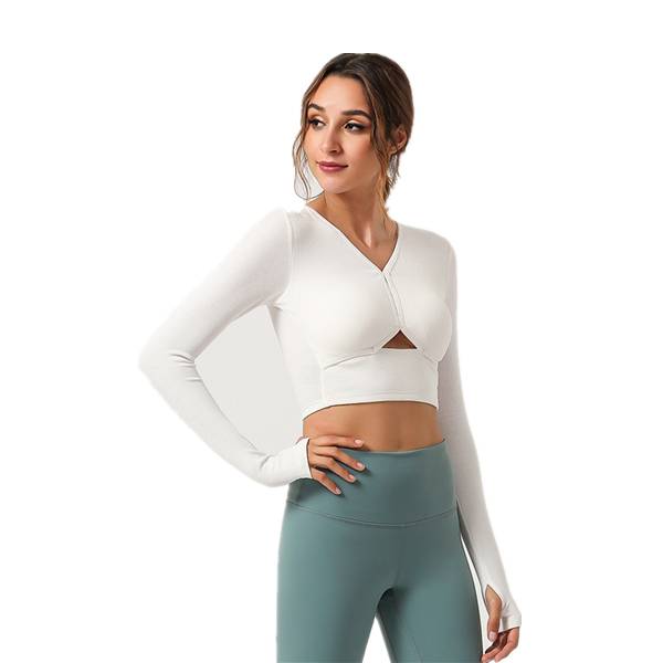 Wholesale China New Product Yoga Pants Custom - Alo Yoga Fitness Crop Tops  Long Sleeve Workout – Westfox Manufacturer and Supplier